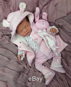 Gorgeous FULL BODY SILICONE Lifelike Reborn Baby Girl Doll FB