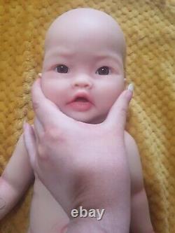 Gorgeous Full Body Silicone Asian Reborn Baby Boy. Newborn Size