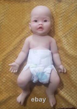 Gorgeous Full Body Silicone Asian Reborn Baby Boy. Newborn Size