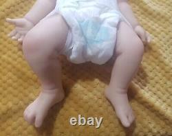 Gorgeous Full Body Silicone Asian Reborn Baby Boy. Newborn Size