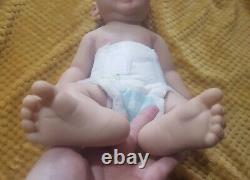 Gorgeous Full Body Silicone Asian Reborn Baby Boy. Newborn Size