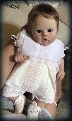 Gorgeous Partial Silicone Baby Girl JUNE by Bonnie Sieben Made By Ellies Babies