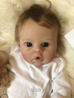 Gorgeous Partial Silicone Baby Girl JUNE by Bonnie Sieben Made By Ellies Babies