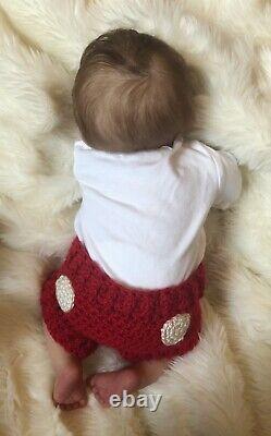 Gorgeous Partial Silicone Baby Girl JUNE by Bonnie Sieben Made By Ellies Babies