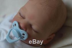 Gorgeous Reborn David Kewy Baby Boy Doll Nubornz Nursery Painted Hair