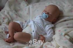 Gorgeous Reborn David Kewy Baby Boy Doll Nubornz Nursery Painted Hair