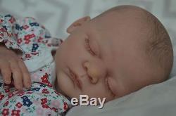 Gorgeous Reborn baby girl doll Linusvery raresoleCheshire's Little Cherubs
