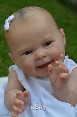 Gorgeous reborn baby girl doll maizie arcello