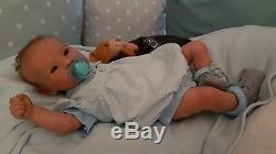 Grayson Bonnie Brown Reborn Baby Doll Ltd Edition Htf