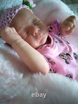 Gudrun Legler Reborn baby girl / boy Doll Kai COA extreemly realistic baby