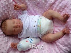 HANLEY reborn doll realborn realistic baby Laila professional artist GHSP