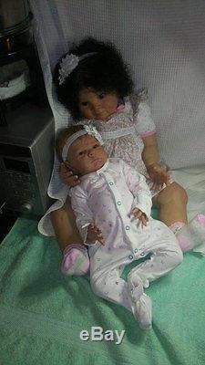 HIRED for a popular tv show. Stunning large reborn baby toddler doll. 28 inches