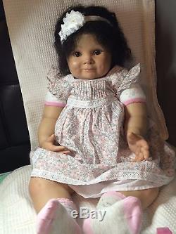 HIRED for a popular tv show. Stunning large reborn baby toddler doll. 28 inches