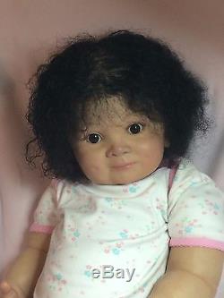 HIRED for a popular tv show. Stunning large reborn baby toddler doll. 28 inches