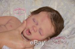 Handmade Sleeping silicone baby toddler girl (Reborn doll) all body Drink & pee
