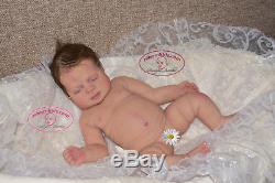 Handmade Sleeping silicone baby toddler girl (Reborn doll) all body Drink & pee