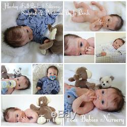 Harley full boded silicone BLANK KIT designed by Jo Birch reborn doll baby