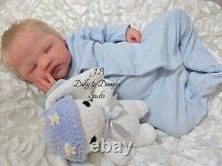 Haven (boy) By Izzy Zhao painted and rooted by jo birch reborn doll baby