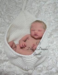 Haven (boy) By Izzy Zhao painted and rooted by jo birch reborn doll baby