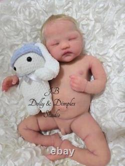 Haven (boy) By Izzy Zhao painted and rooted by jo birch reborn doll baby