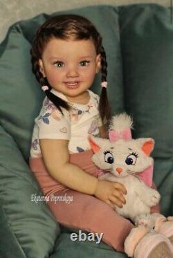 High End Reborn Baby Doll Toddler Cammi By Ping Lau