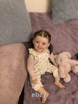 High End Reborn Baby Doll Toddler Cammi By Ping Lau