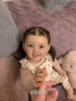 High End Reborn Baby Doll Toddler Cammi By Ping Lau