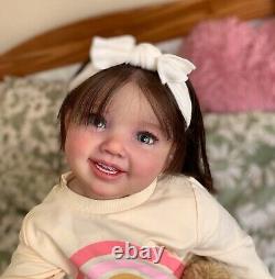 High End Reborn Baby Doll Toddler Cammi By Ping Lau