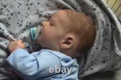High Quality Reborn Baby Doll Darren By Artist Kelly Campbell