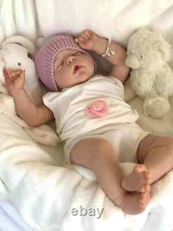 High Quality Soft Body Skin Reborn Doll Lifelike Unisex Baby Boy Girl Toy Gift