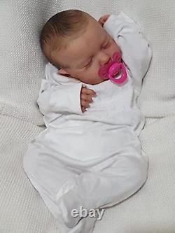 Homere Reborn Baby Dolls Lifelike 20 Inch Real Looking Weighted Reborn Girl Doll