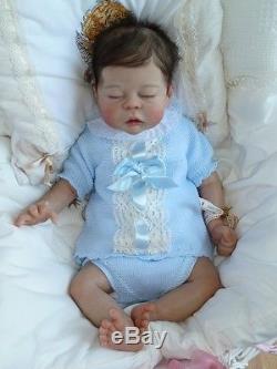 Hope Sleeping Baby 5 of 5 Full Body Solid Silicone Girl Reborn Doll
