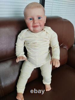 Huge Size Zoe Toddler 27 Boy Lifelike Reborn Baby Doll Handmade Girls Gift Toy