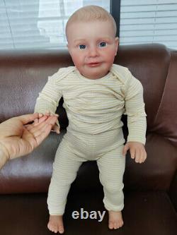 Huge Size Zoe Toddler 27 Boy Lifelike Reborn Baby Doll Handmade Girls Gift Toy