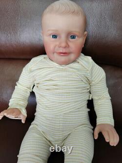 Huge Size Zoe Toddler 27 Boy Lifelike Reborn Baby Doll Handmade Girls Gift Toy