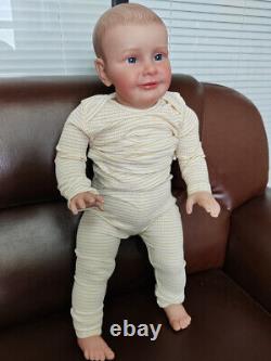 Huge Size Zoe Toddler 27 Boy Lifelike Reborn Baby Doll Handmade Girls Gift Toy