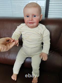 Huge Size Zoe Toddler 27 Boy Lifelike Reborn Baby Doll Handmade Girls Gift Toy