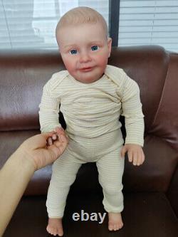 Huge Size Zoe Toddler 27 Boy Lifelike Reborn Baby Doll Handmade Girls Gift Toy