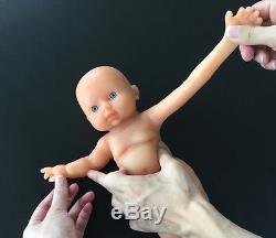 IVITA 11.8 inch Full Body Silicone Reborn Baby GIRL Cute Toy Realistic Doll