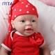 Ivita 15'' Full Body Silicone Reborn Baby Doll Realistic Girl Doll
