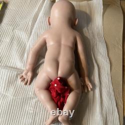 IVITA 17 Adorable Girl Infant Newborn Lifelike Full Silicone Reborn Doll