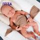 Ivita 18'' Eyes Closed Reborn Baby Boy Full Body Soft Silicone Realistic Doll
