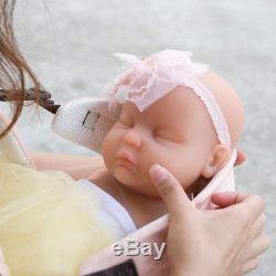 IVITA 18'' Eyes Closed Reborn Baby BOY Full Body Soft Silicone Realistic Doll