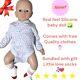 Ivita 18 Full Silicone Doll Girl Lifelike Reborn Baby Doll Therapy Gifts