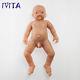 Ivita 18'' Reborn Baby Boy Realistic Silicone Reborn Baby Dolls Teaching Doll