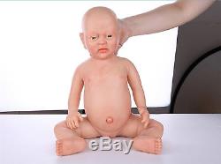 IVITA 18'' Reborn Baby GIRL Realistic Silicone Reborn Baby Dolls Teaching doll
