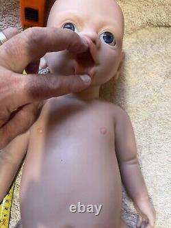 IVITA 19'' Floppy Silicone Reborn Baby Boy OOAK Doll Preemie Xmas Kids Gift