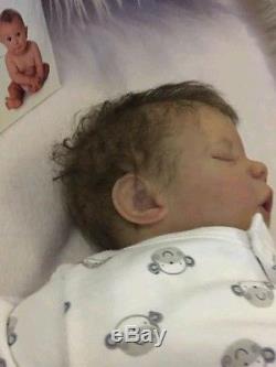IVITA 19'' Reborn Baby Doll Girl Lifelike Newborn Preemie Full Body Silicone