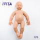 Ivita 19'' Silicone Reborn Baby Doll Girl Alive Baby Newborn Toys Infant 8.4lb