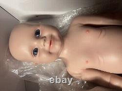 IVITA 20'' Handmade Reborn Baby Boy Lifelike Full Body Silicone Boy Doll